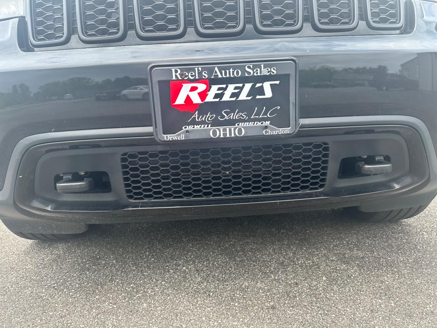 2019 Black /Black Jeep Grand Cherokee Upland 4WD (1C4RJFAGXKC) with an 3.6L V6 DOHC 24V engine, 8A transmission, located at 547 E. Main St., Orwell, OH, 44076, (440) 437-5893, 41.535435, -80.847855 - Photo#11